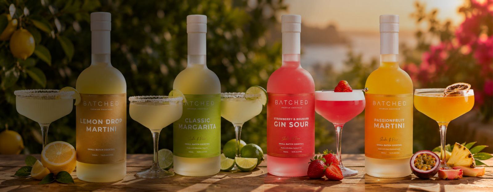 Batched Premium Cocktails